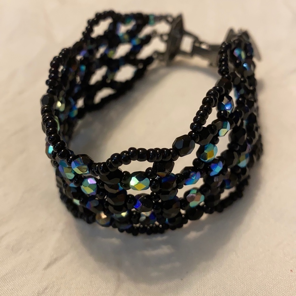Next Beaded Rainbow Loom Bracelet